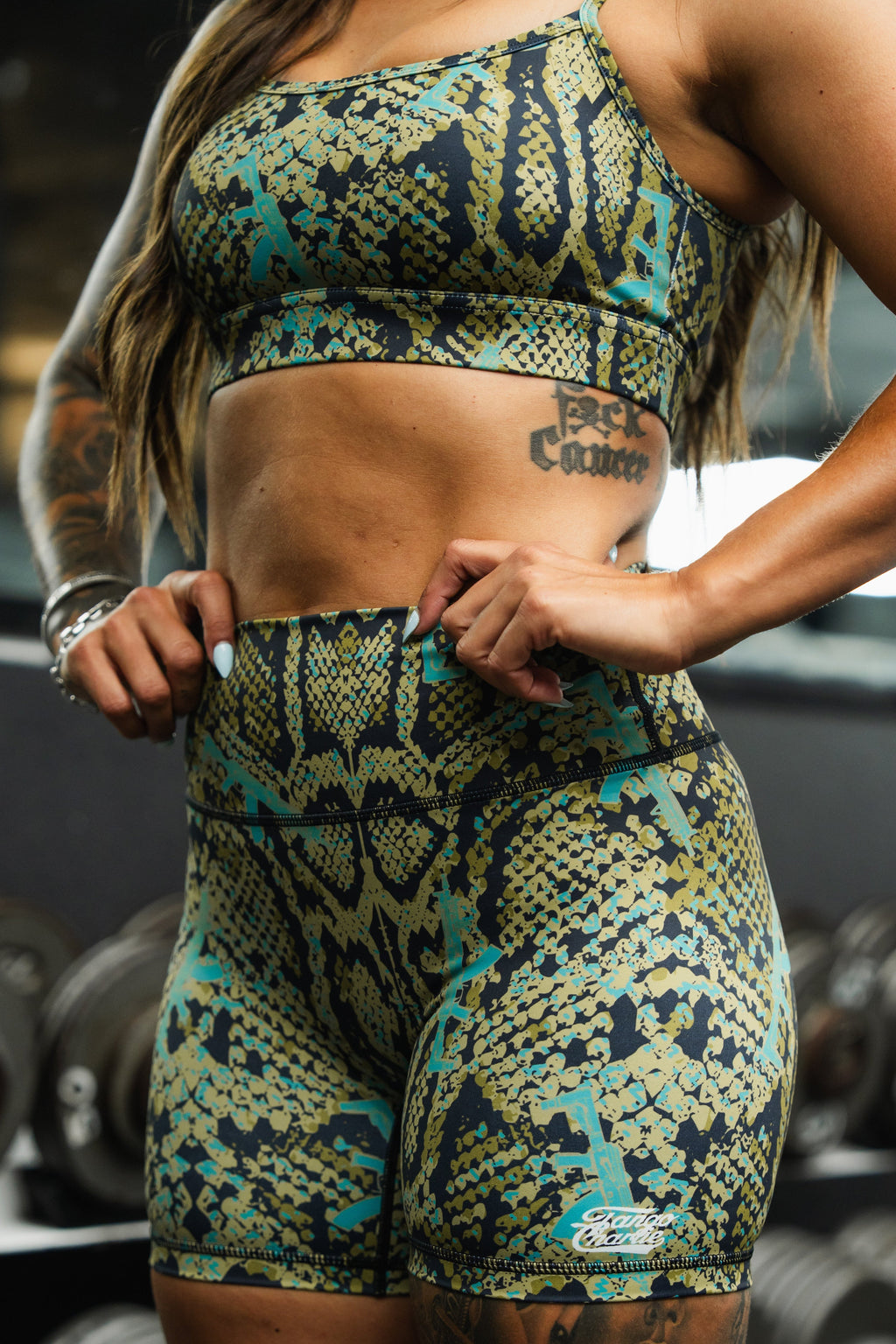 Straight Strap Sports Bra | Lethal Venom