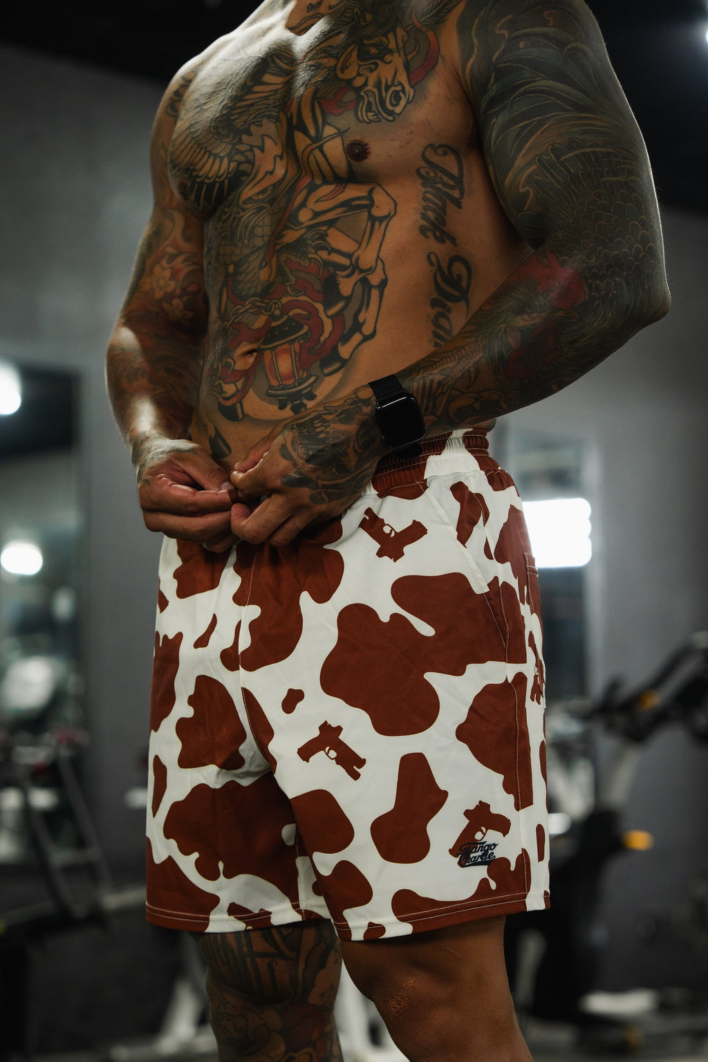 Men's Performance Training Shorts | 5.5"- Moo Moo Pew